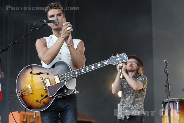 KALEO - 2018-07-21 - PARIS - Hippodrome de Longchamp - Main Stage 1 - 